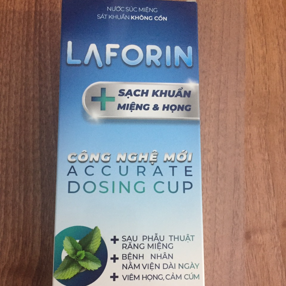 Laforin 500ml -Nước súc miệng sát khuẩn